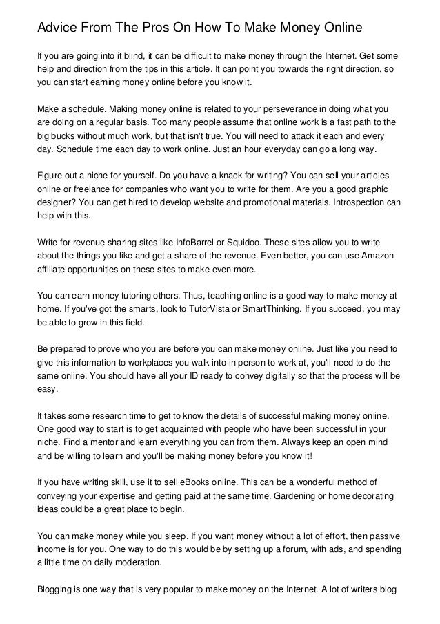 Write For THESE Revenue Sharing Sites To Earn Money From Your Articles